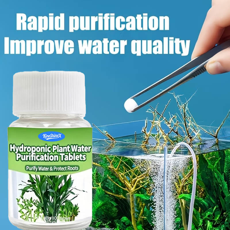 Aquarium Plant Ornament - 수경재배용 정수정-즉시 사용 가능한 수질 개선제,