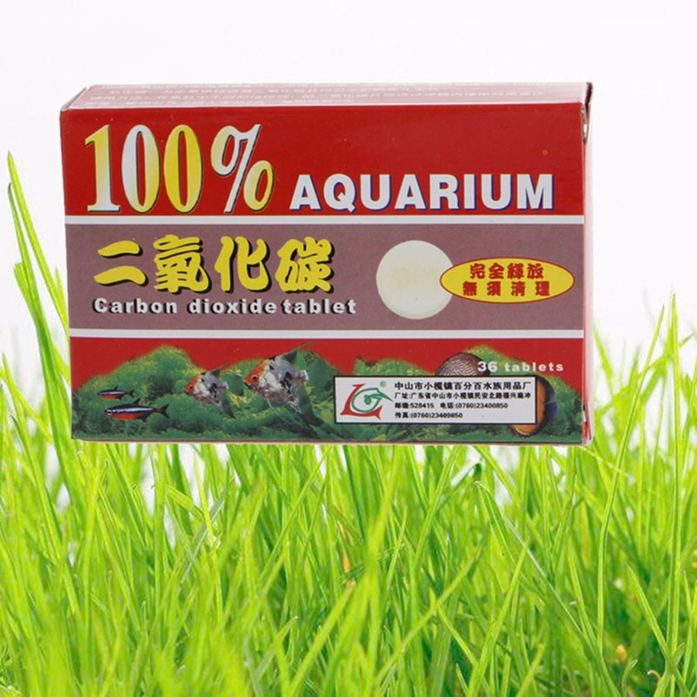 Aquarium Plant Nutrients - 36Pcs CO2 정제 이산화탄소 보충 디퓨저
