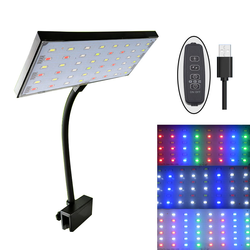 Planted Aquarium Cycling - 수족관 어항용 풀 스펙트럼 LED 조명,