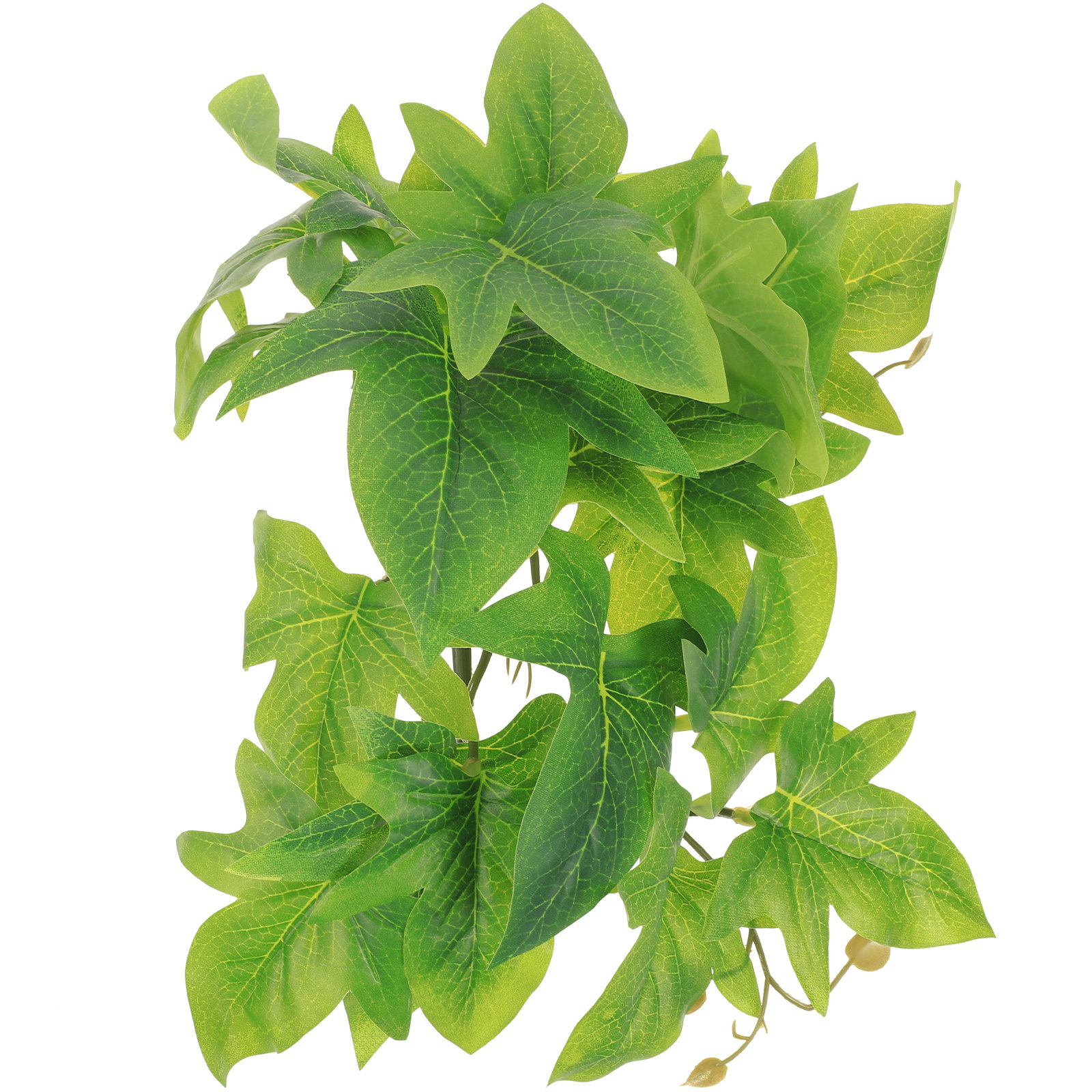 Aquarium Plant Vine - 파충류 테라리움 식물 벽걸이 덩굴나무 잎