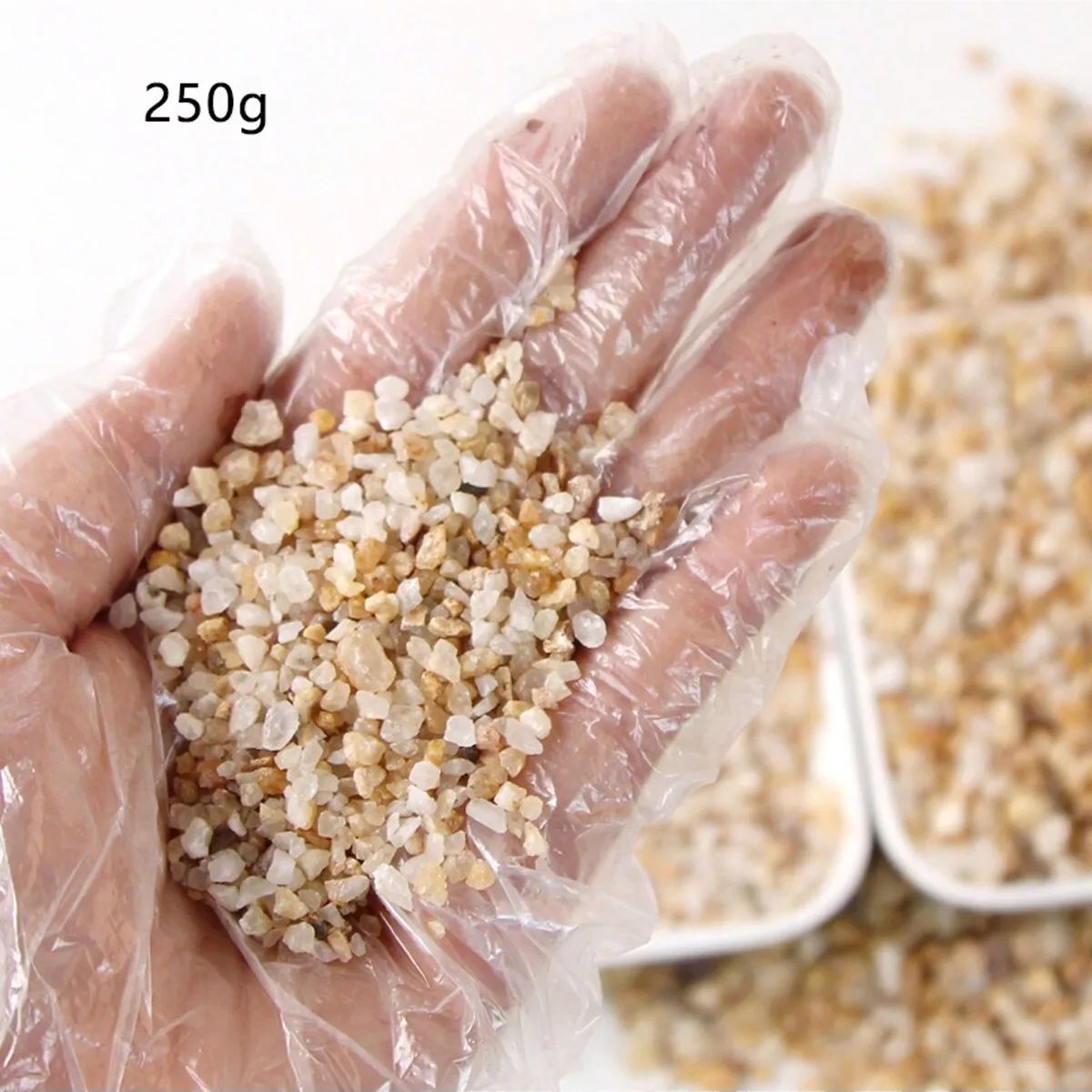 1pc-250g 천연 크리스탈 자갈 돌 마이크로 조경  - Planted Aquarium With Sand 리뷰 및 가격