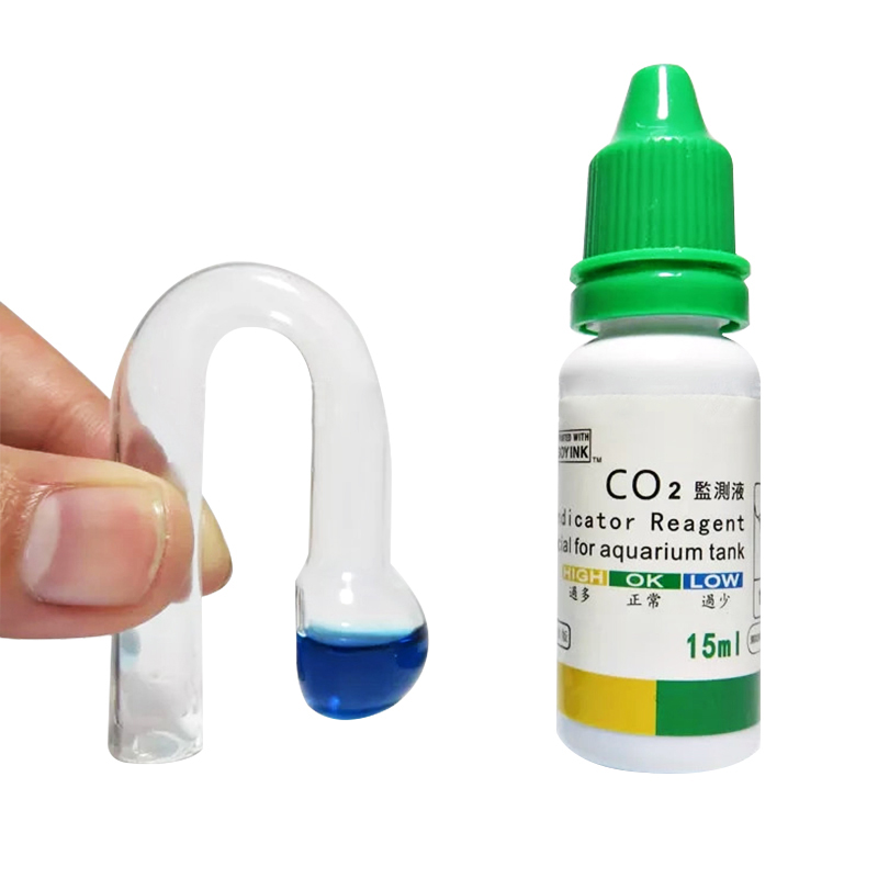 수족관 CO2 지시약 솔루션 모니터 식물 잔디 CO2  - Aquarium Plant Nutrients 리뷰 및 가격