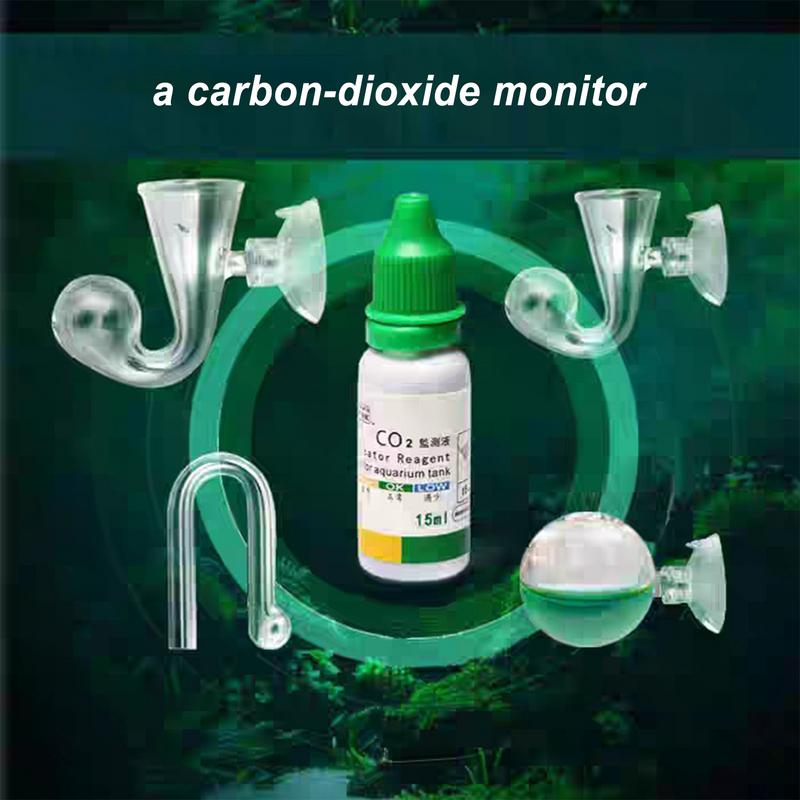 수족관 CO2 표시기 솔루션 15ml 수조 장기 모니터 - Aquarium Plant Nutrients 리뷰 및 가격