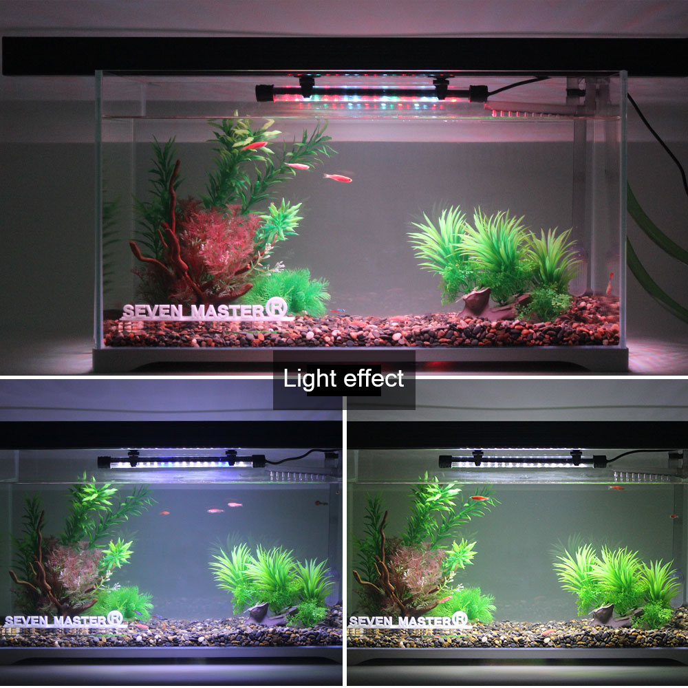 수족관 빛 LED 식물 성장 램프 방수 물고기 탱크 빛 - Aquarium Plant Ornament 리뷰 및 가격