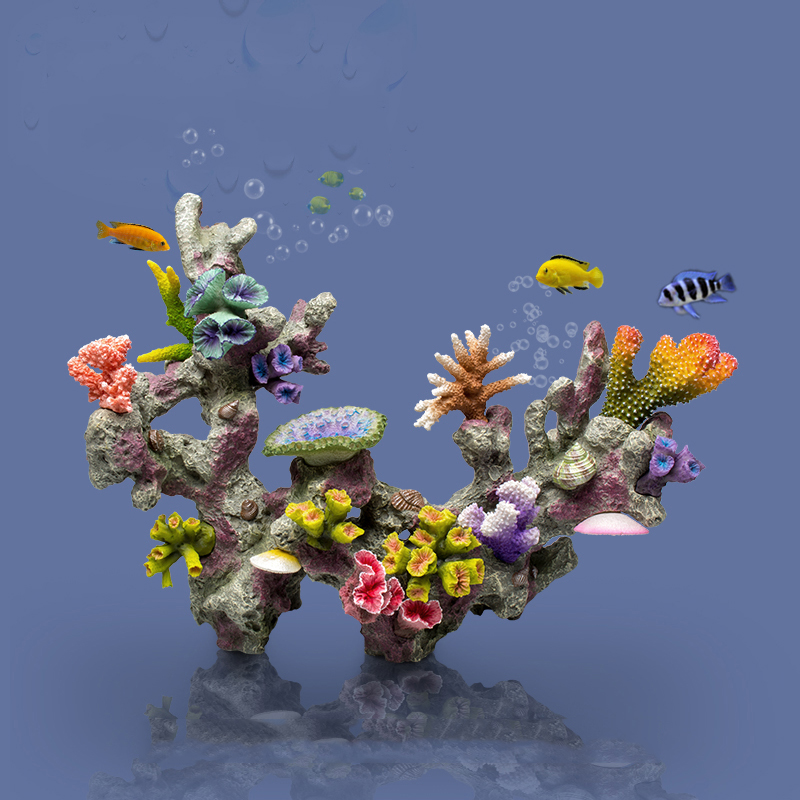 Betta 어항 장식품 대형 산호초 돌 섬 애완 동물  - Planted Aquarium For Betta 리뷰 및 가격