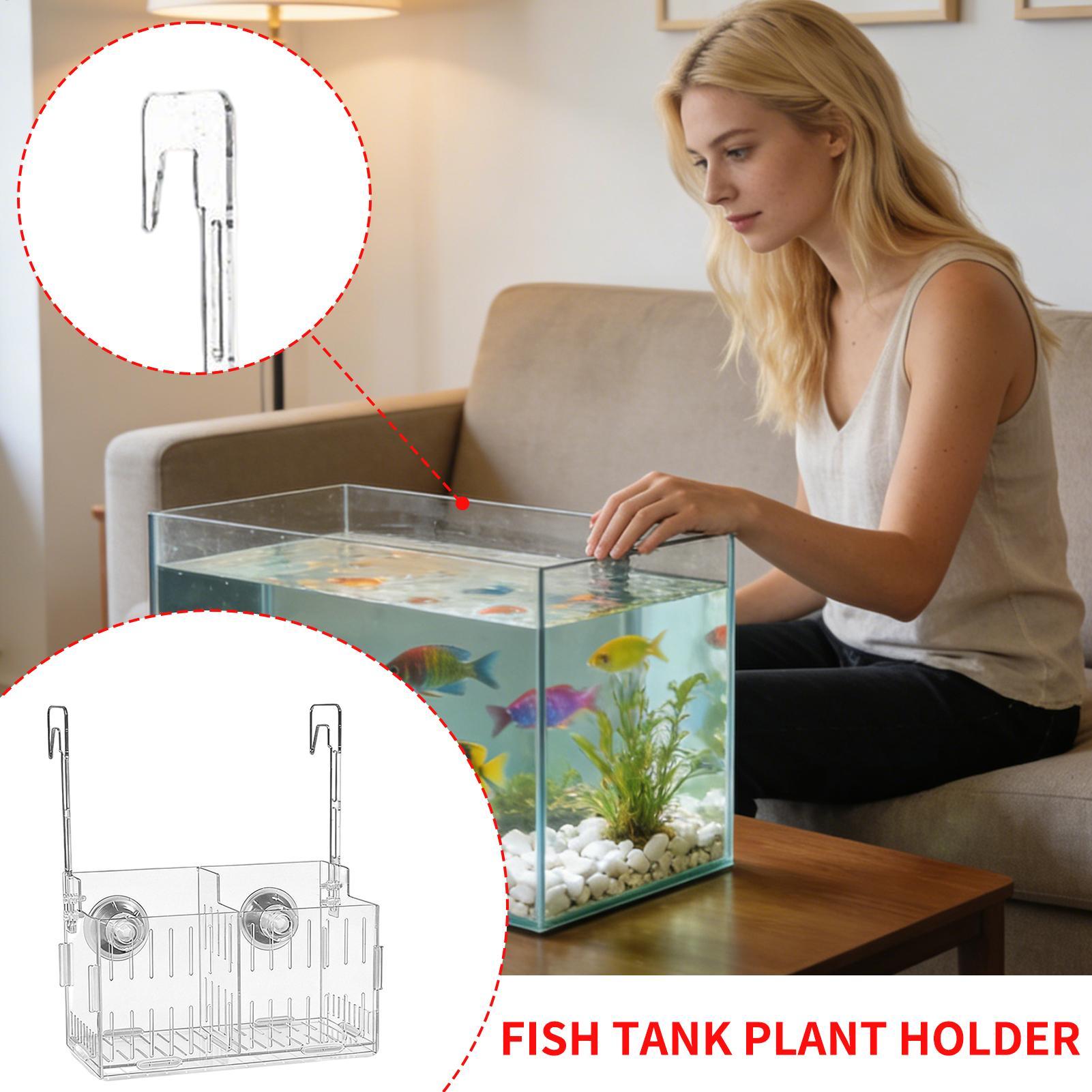 아크릴 수족관 식물 홀더 높이 조절 가능 수경 재배 화 - Aquarium Plant Vine 리뷰 및 가격