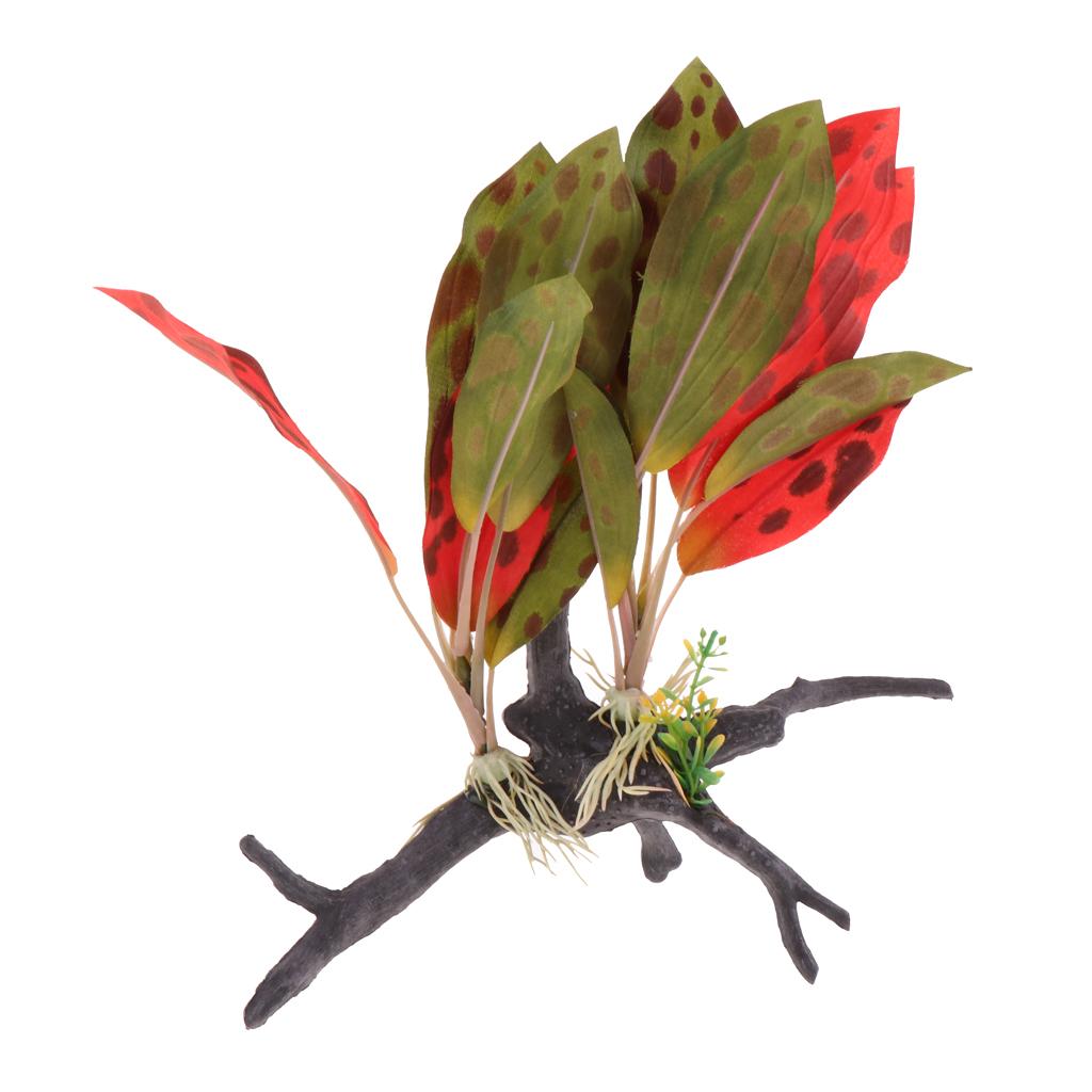 파충류 테라리움 식물 인공 정글 덩굴 장식 용품 파충류 - Aquarium Plant Vine 리뷰 및 가격