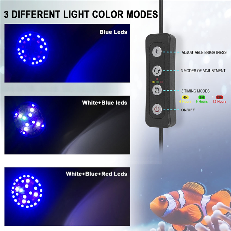 30W 수족관 물고기 탱크 바다 물 바닷물 해양 산호초 - Aquarium Planted Tank Light 리뷰 및 가격