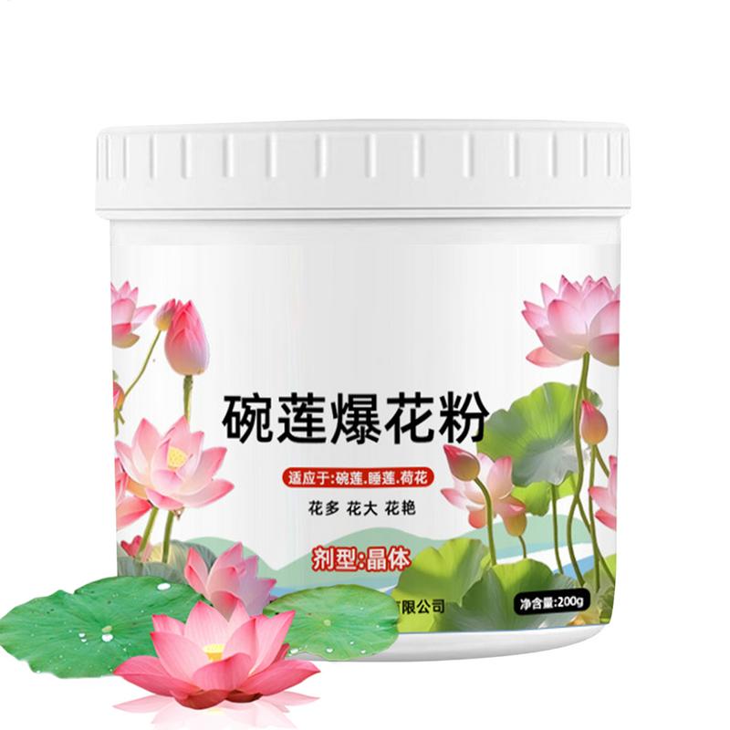 200g 천연 수련 꽃 비료 분말 연못 수련 영양소 수 - Aquarium Plant Nutrients 리뷰 및 가격