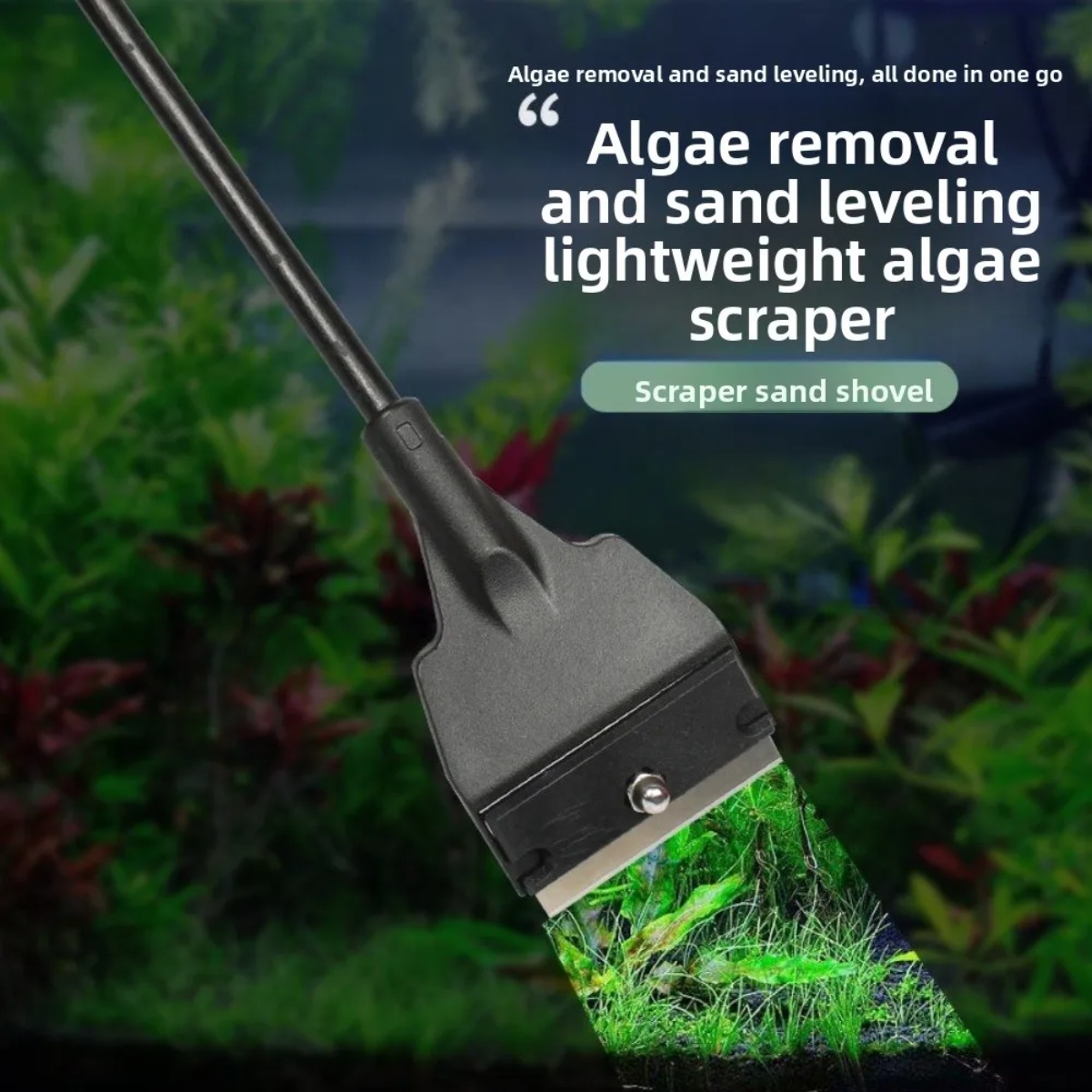 어항 유리 알개 제거기 평면 모래 청소 도구 이중 목적 - Planted Aquarium With Sand 리뷰 및 가격