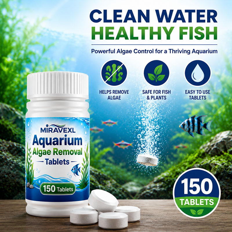 미라베엑스엘 150 수족관 조류 제거 정제, 안전한 조 - Planted Aquarium Aquascape 리뷰 및 가격
