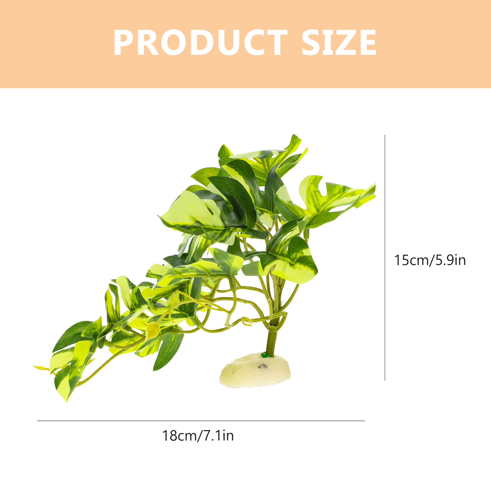 실물 같은 레진 파충류 테라리움 식물 시뮬레이션 수족관 - Aquarium Plant Ornament 리뷰 및 가격