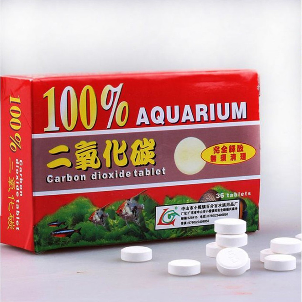 36 개/상자 CO2 타블렛 이산화탄소 디퓨저 수족관  - Aquarium Plant Nutrients 리뷰 및 가격