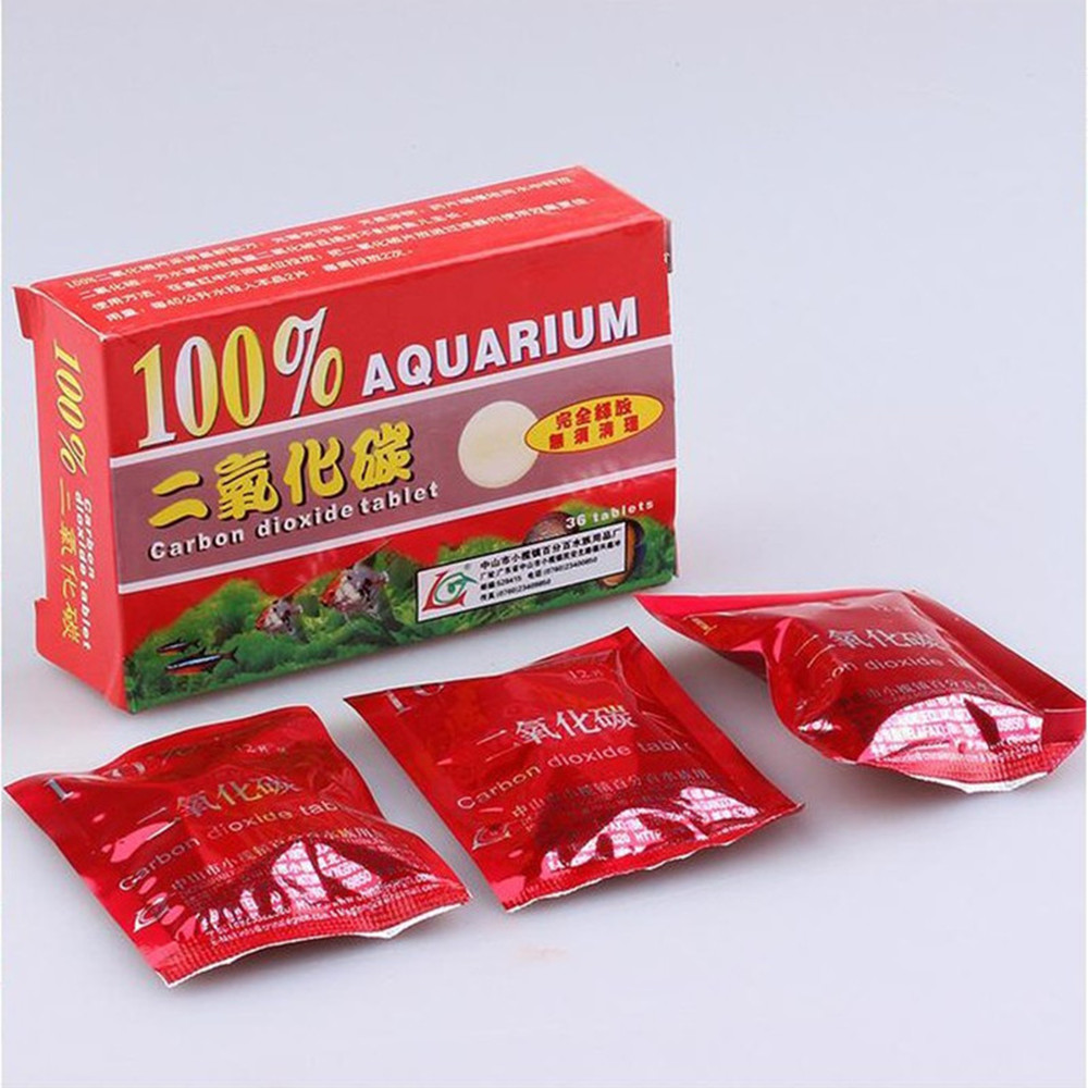 36 개/상자 CO2 타블렛 이산화탄소 디퓨저 수족관  - Aquarium Plant Nutrients 리뷰 및 가격