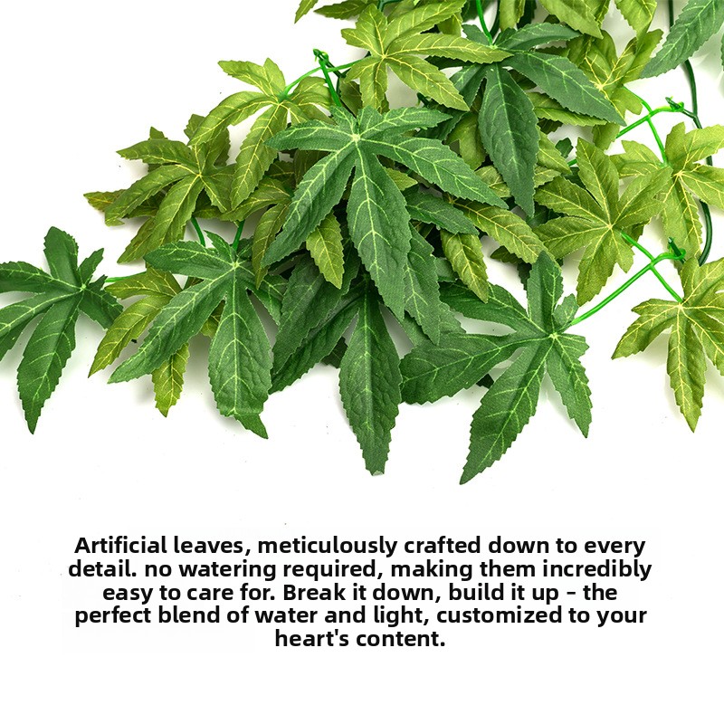 레프티주 파충류 테라리움 및 수족관용 인조 식물, 도마 - Aquarium Plant Vine 리뷰 및 가격