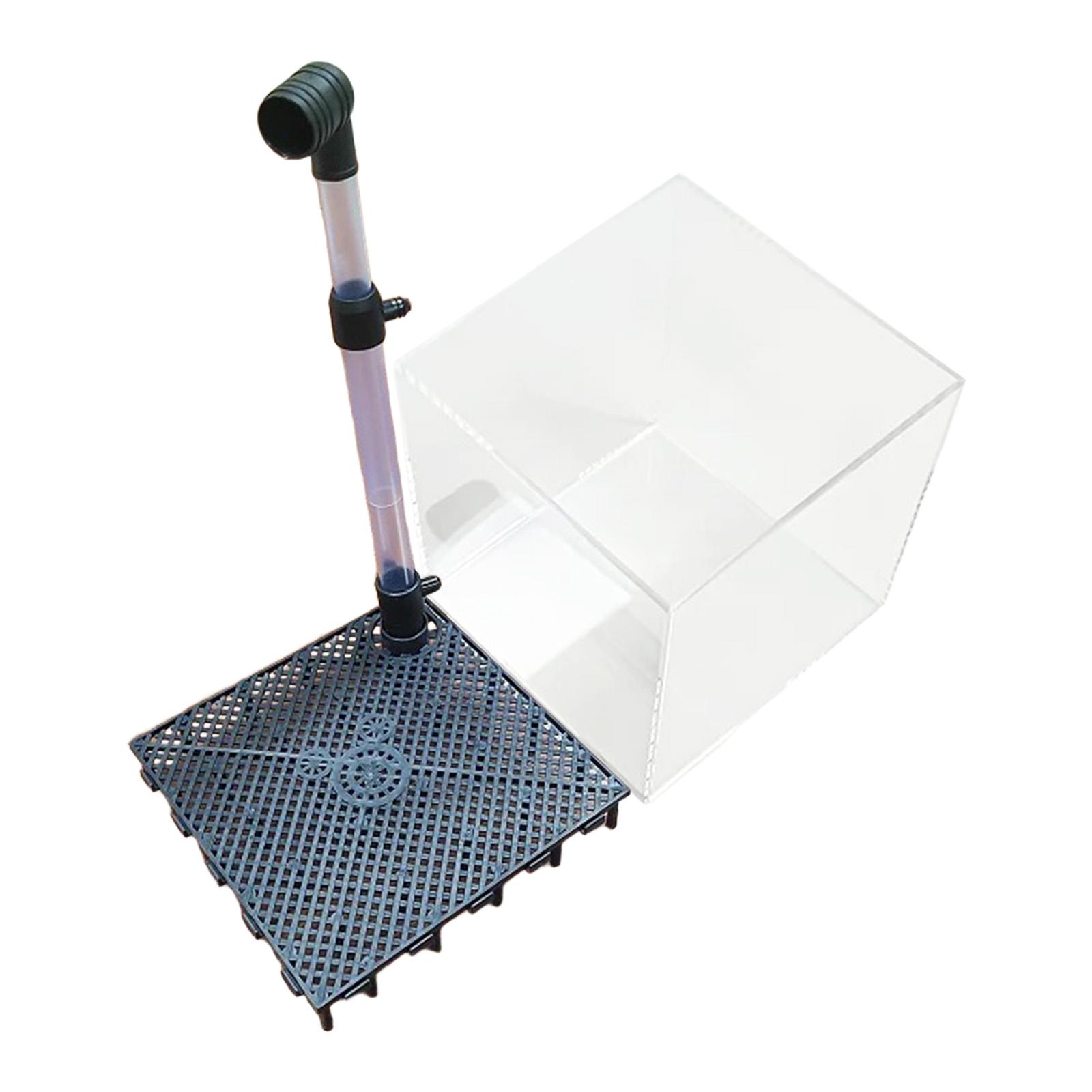 아크릴 언더그라블 필터 박스 튜브 패드 필터링 외부 시 - Planted Aquarium Undergravel Filter 리뷰 및 가격