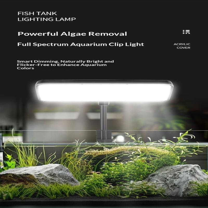 【BA】Led 방수 수족관 조명 360도 조절 가능한  - Planted Aquarium Cycling 리뷰 및 가격