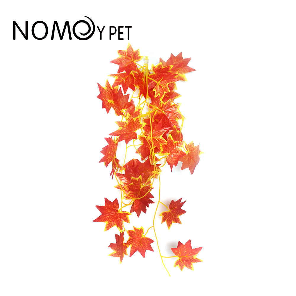 NOMOY 인조 잎이 달린 덩굴 - 테라리움 및 어항  - Aquarium Plant Vine 리뷰 및 가격
