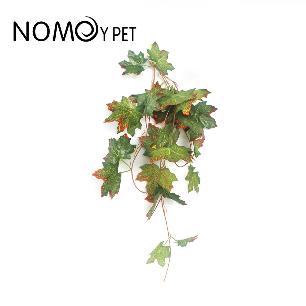 NOMOY 인조 잎이 달린 덩굴 - 테라리움 및 어항  - Aquarium Plant Vine 리뷰 및 가격